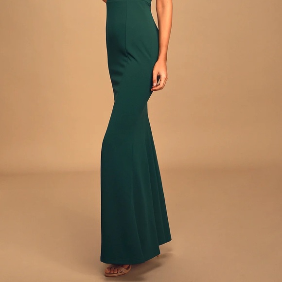 Hopeful Romantic Lace Mermaid Maxi Dress - Picture 4 of 10